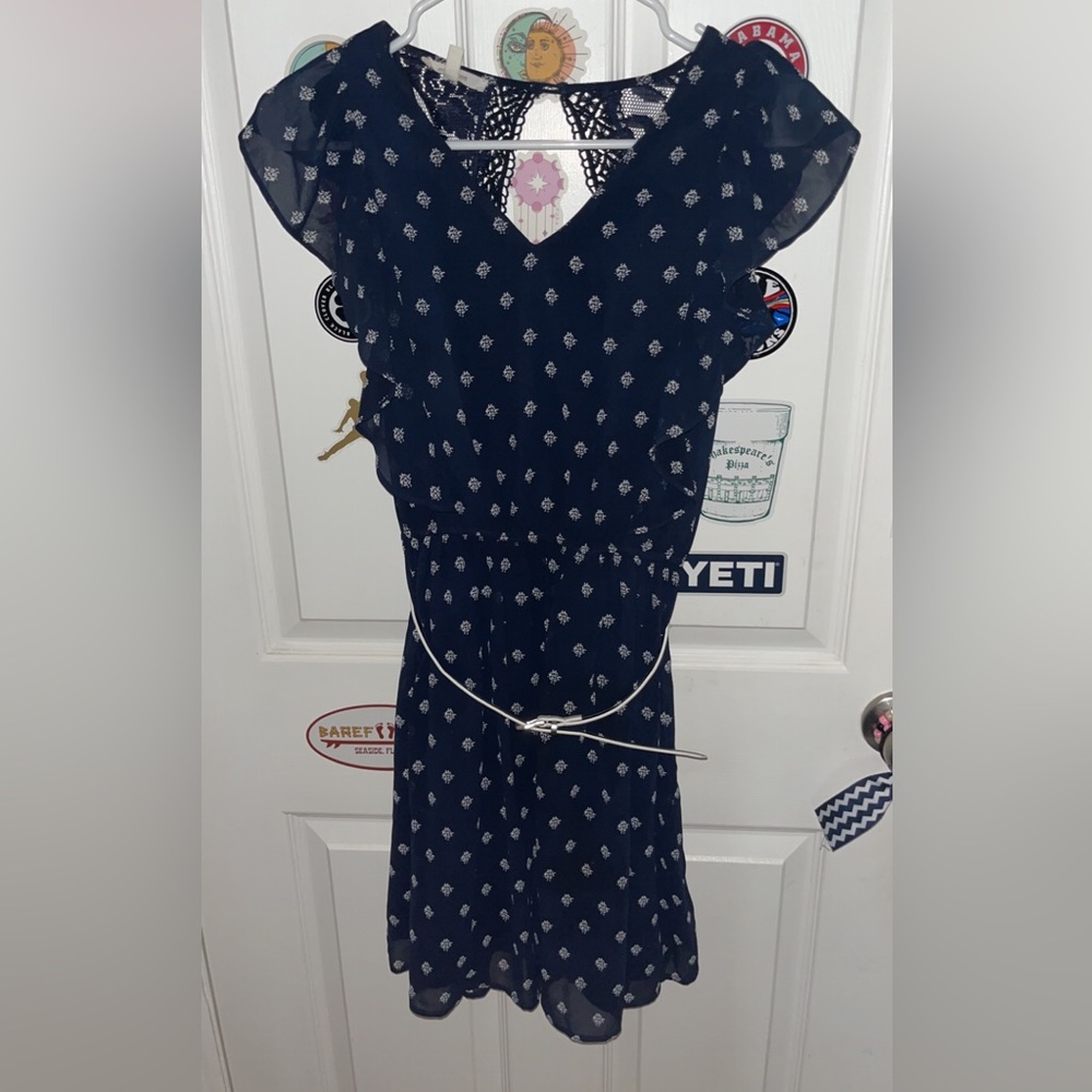 maurices navy dress